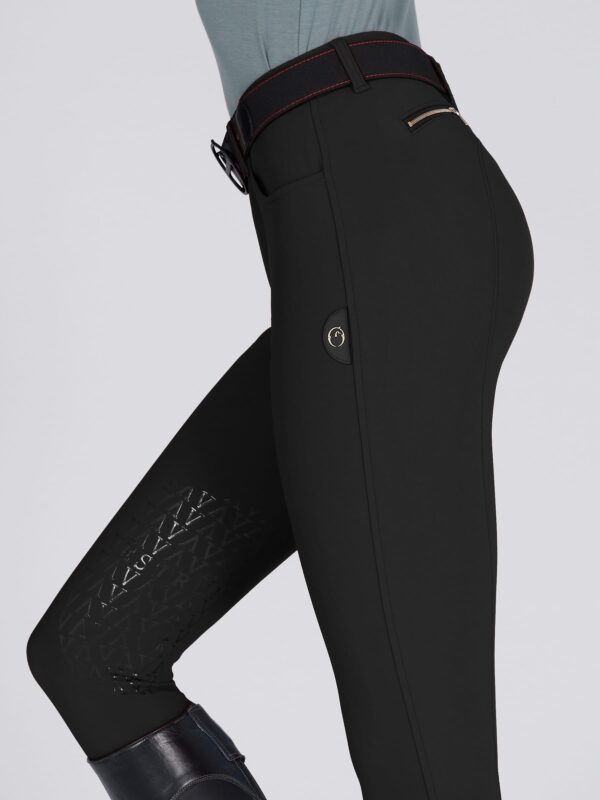 GIGLIO PANTALONI DA EQUITAZIONE DA DONNA CON GRIP GINOCCHIO - immagine 5