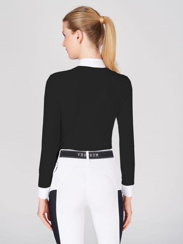 VALLEDORIA DAMEN-TURNIERSHIRT MIT LANGEN ÄRMELN – Bild 2