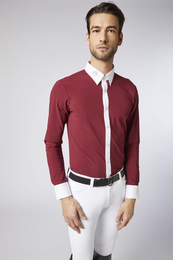 MIRADOLO CAMICIA DA COMPETIZIONE DA UOMO A MANICHE LUNGHE - immagine 3