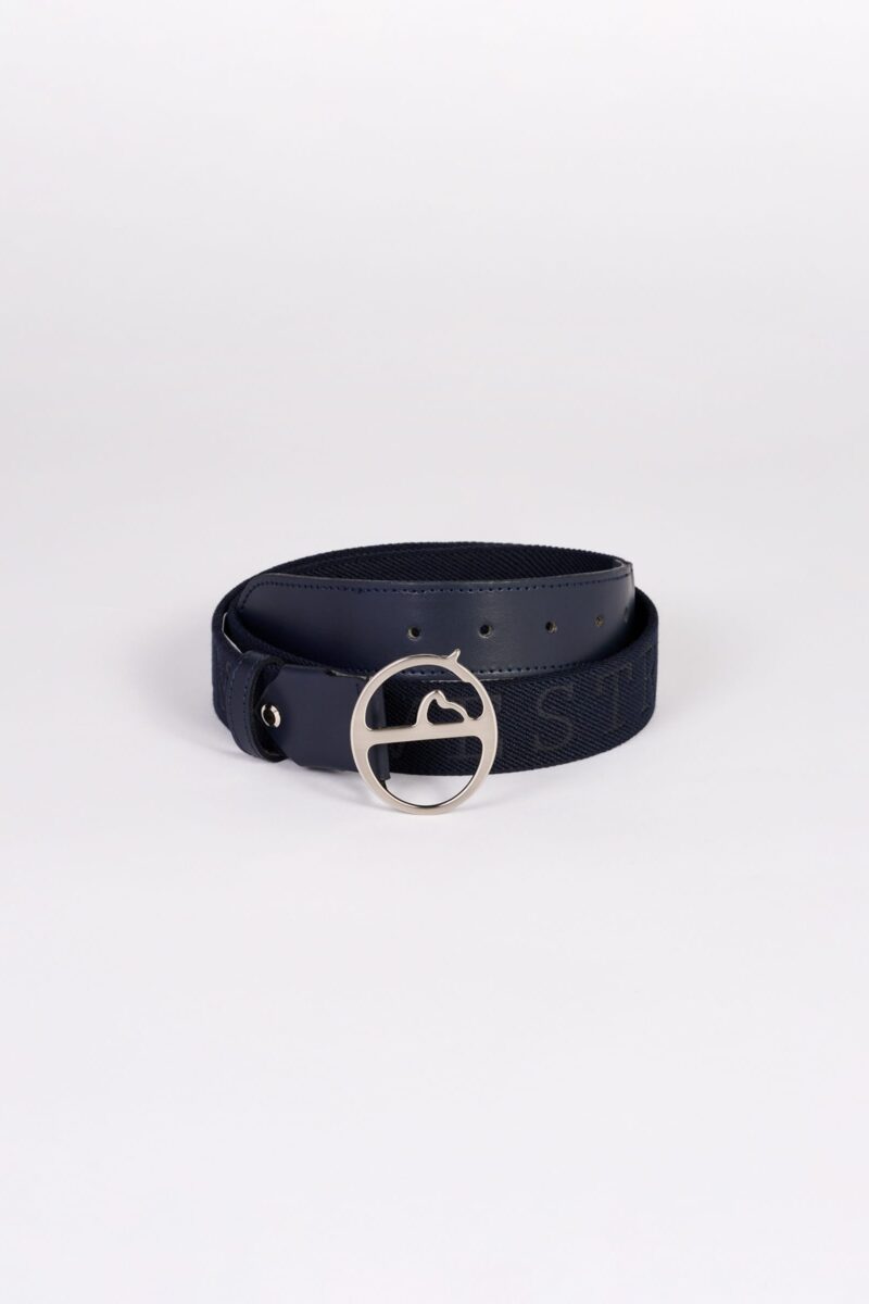 GÜRTEL AUS LEDER UND ELASTISCHEM FLECHTGEWEBE POZZALLO