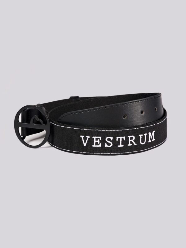 GELA CINTURA CON SCRITTA VESTRUM RICAMATA
