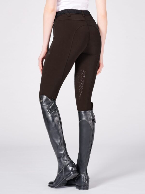 SYRACUSE PANTALON D'ÉQUITATION POUR FEMME AVEC GRIP AU GENOU – Image 4