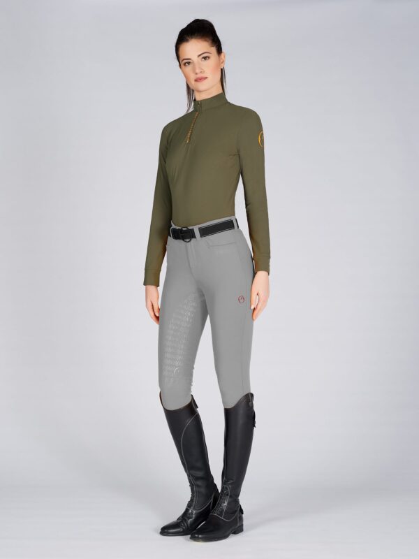 SYRACUSE PANTALON D'ÉQUITATION FULL GRIP POUR FEMME AVEC V GRIP – Image 4