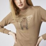 MORON PULL COL ROND POUR FEMME