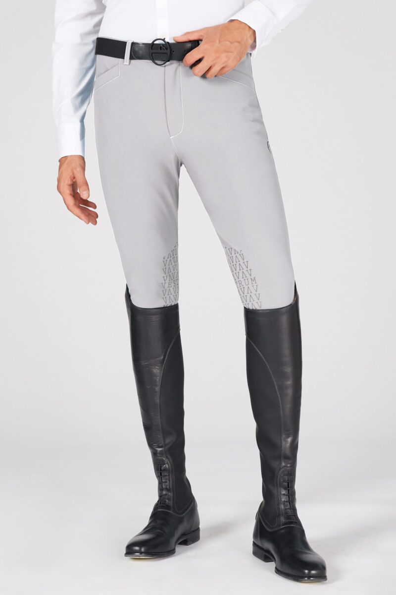 SAN DIEGO PANTALONI DA EQUITAZIONE UOMO VESTIBILITA' REGOLARE CON GRIP GINOCCHIO - TESSUTO TK