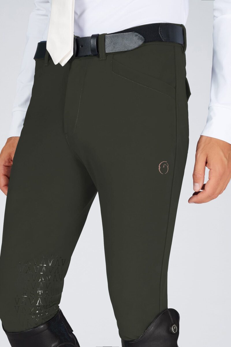 SAN DIEGO PANTALON D'EQUITATION REGULAR FIT AVEC GRIP AU GENOU - TISSU TK