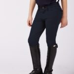 SAN DIEGO TK PANTALON D'ÉQUITATION POUR ENFANTS COUPE REGULIERE AVEC GRIP AU GENOU