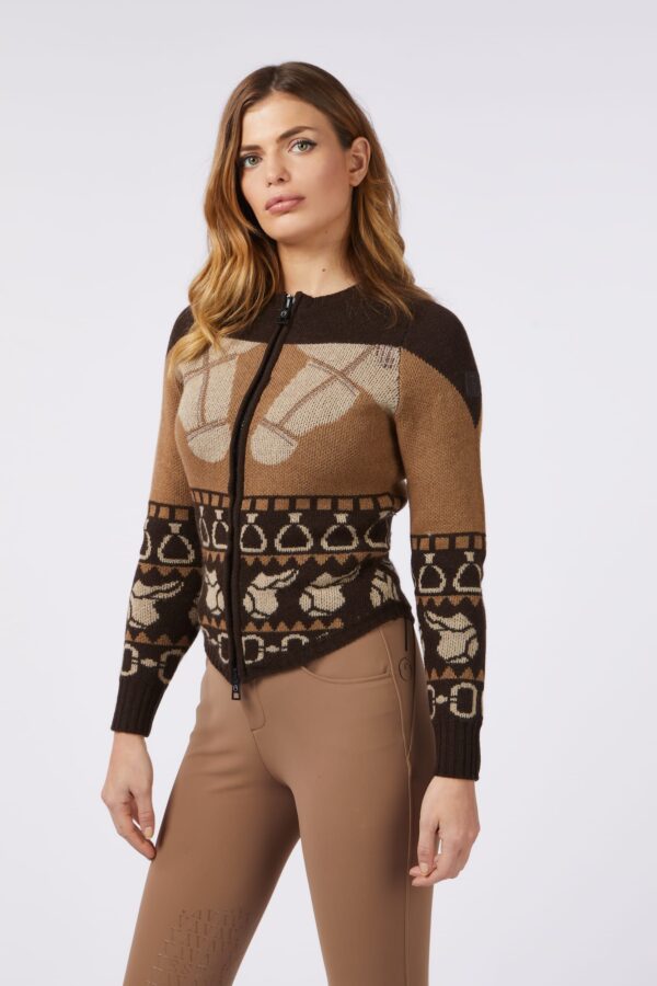BREST WOMEN'S SWEATSHIRT WITH ZIP