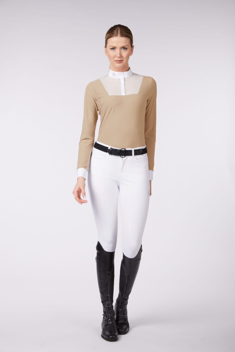 NIIGATA CAMICIA DONNA DA COMPETIZIONE A MANICA LUNGA