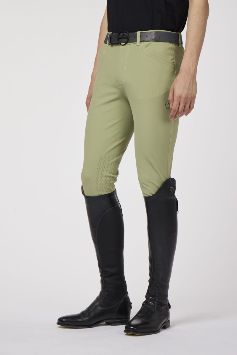 SAN DIEGO MEN'S RIDING BREECHES WITH KNEE GRIP - TK FABRIC
