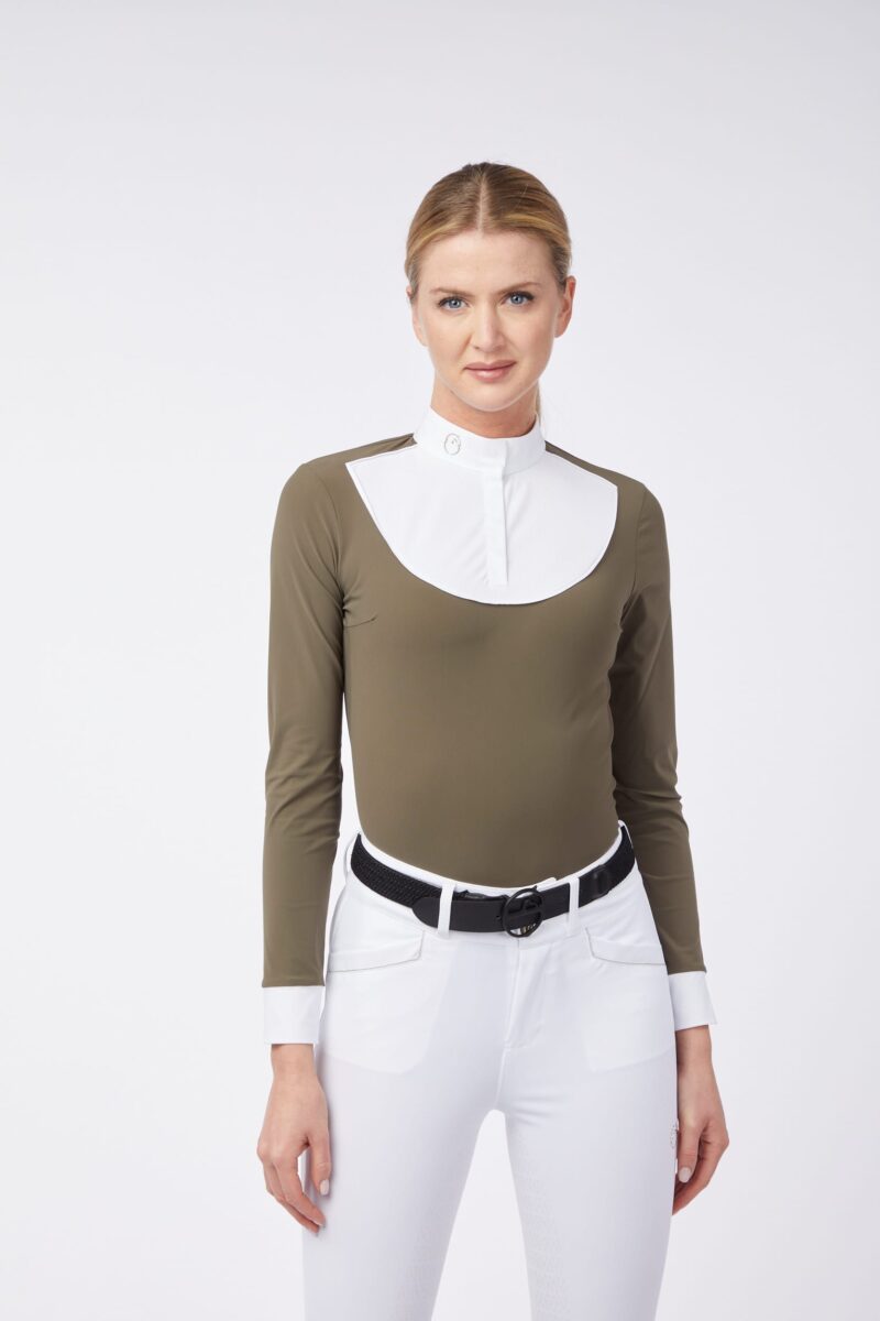 HIRAKATA CAMICIA DA COMPETIZIONE DA DONNA A MANICA LUNGA