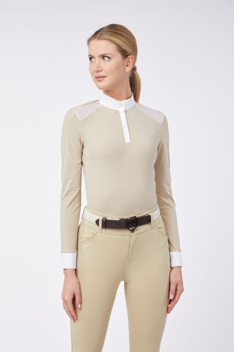 MOERS CAMICIA DA COMPETIZIONE DA DONNA A MANICA LUNGA