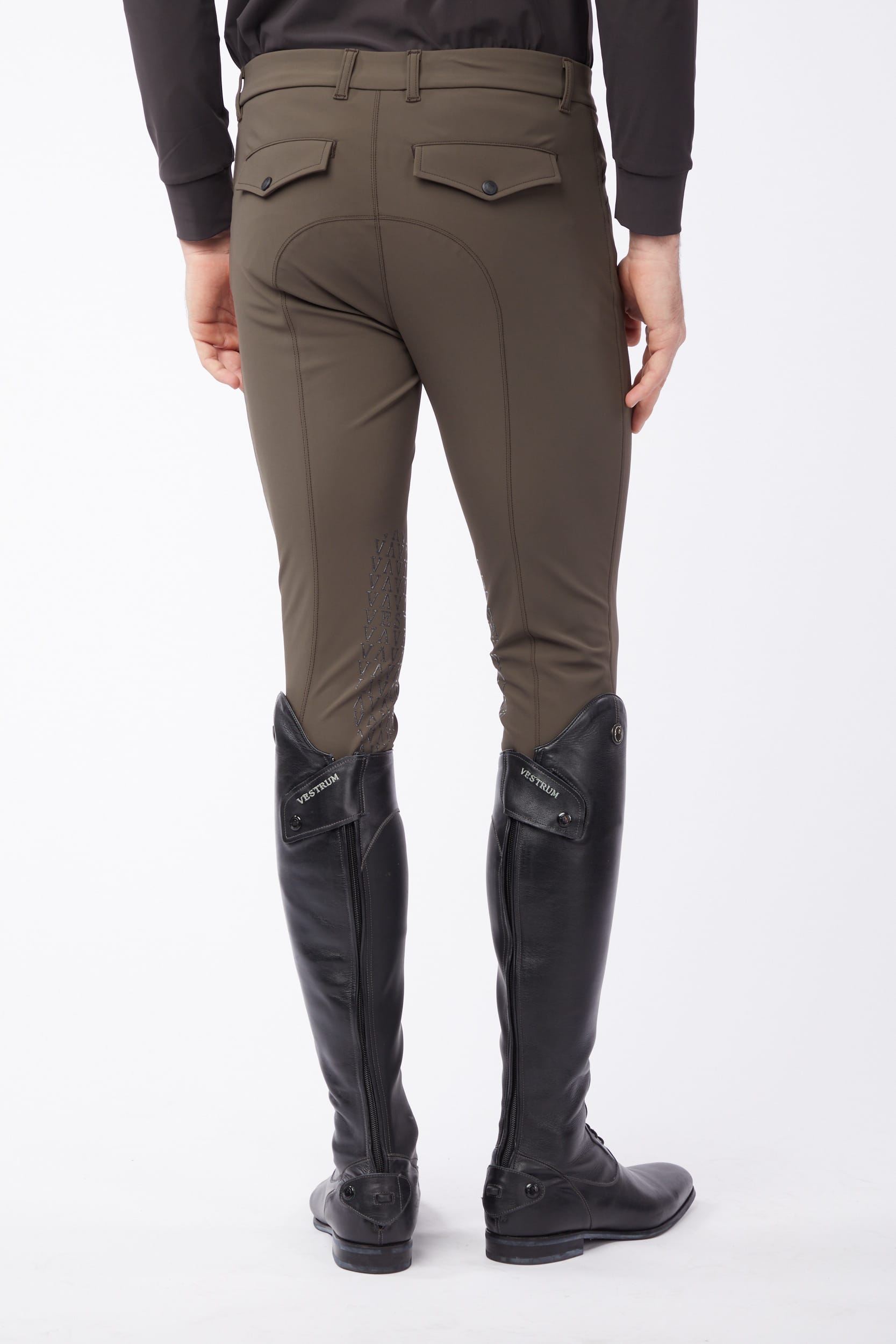 SAN DIEGO PANTALON D'EQUITATION REGULAR FIT AVEC GRIP AU GENOU - TISSU TK – Image 2