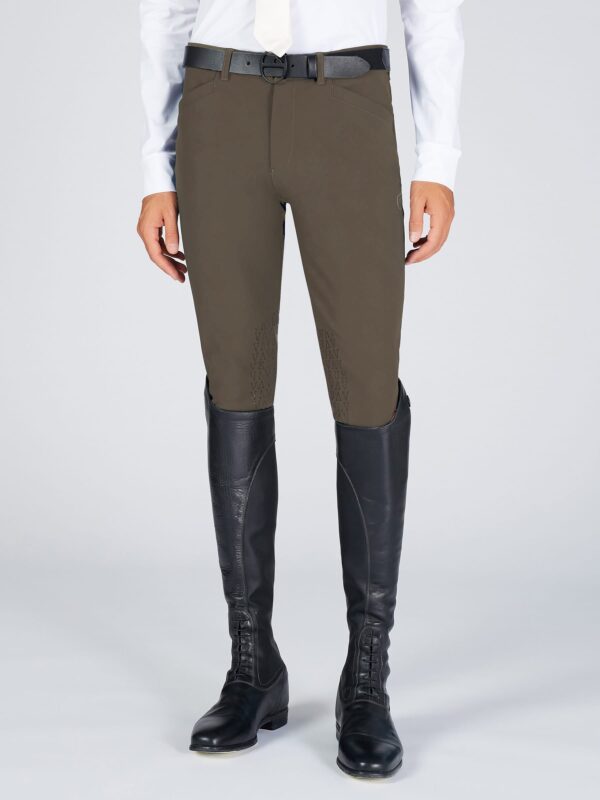 SAN DIEGO PANTALON D'EQUITATION REGULAR FIT AVEC GRIP AU GENOU - TISSU TK