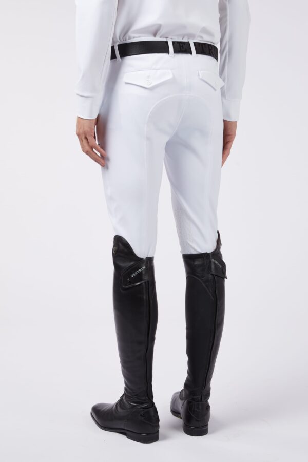 STELVIO MEN'S KNEE GRIP RIDING BREECHES - TK FABRIC - Image 2