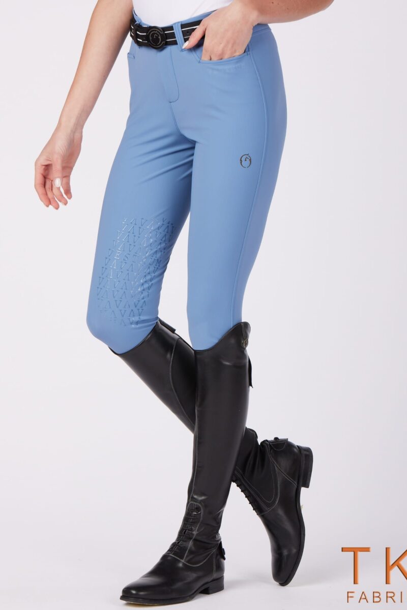 SYRACUSE PANTALONI DA EQUITAZIONE DA DONNA CON GRIP GINOCCHIO - TESSUTO TK